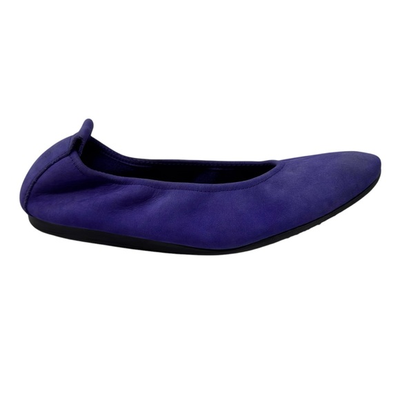 Arche Laius Elixir Ballet Flats Purple Nubuck Suede Size 39 - Picture 5 of 9